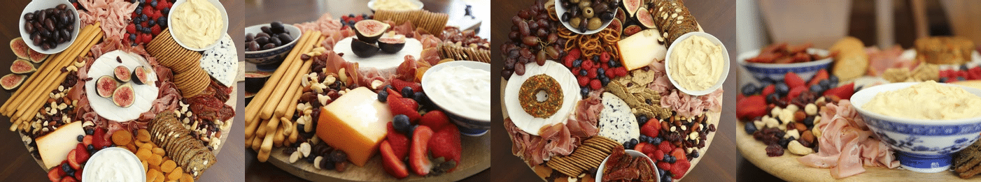 large charcuterie board