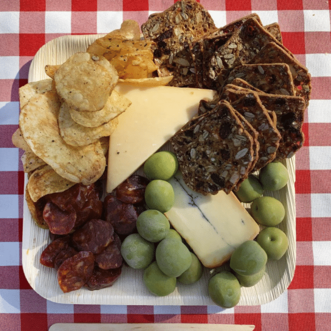 Good Cheese individual charcuterie board