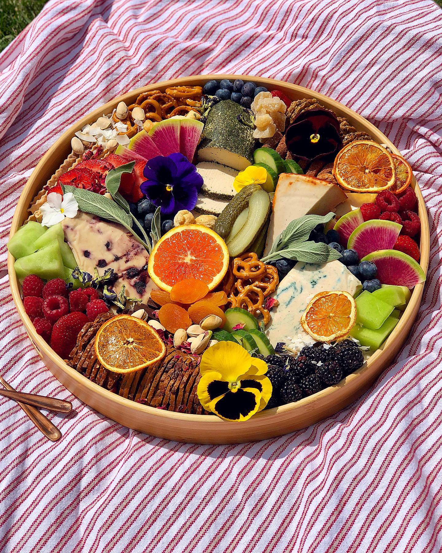 The Living Platter, gluten free charcuterie and grazing boxes