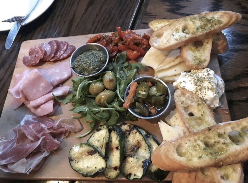 Fusaro antipasto platter