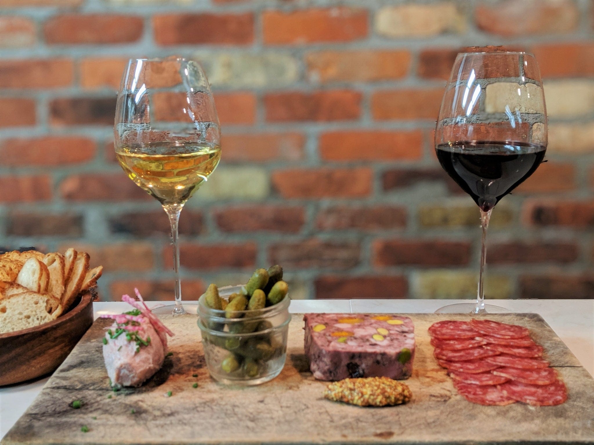 cheese and charcuterie from Grand Cru Deli