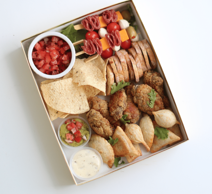 Hors D'oeuvre In a Box (Picnic Box)