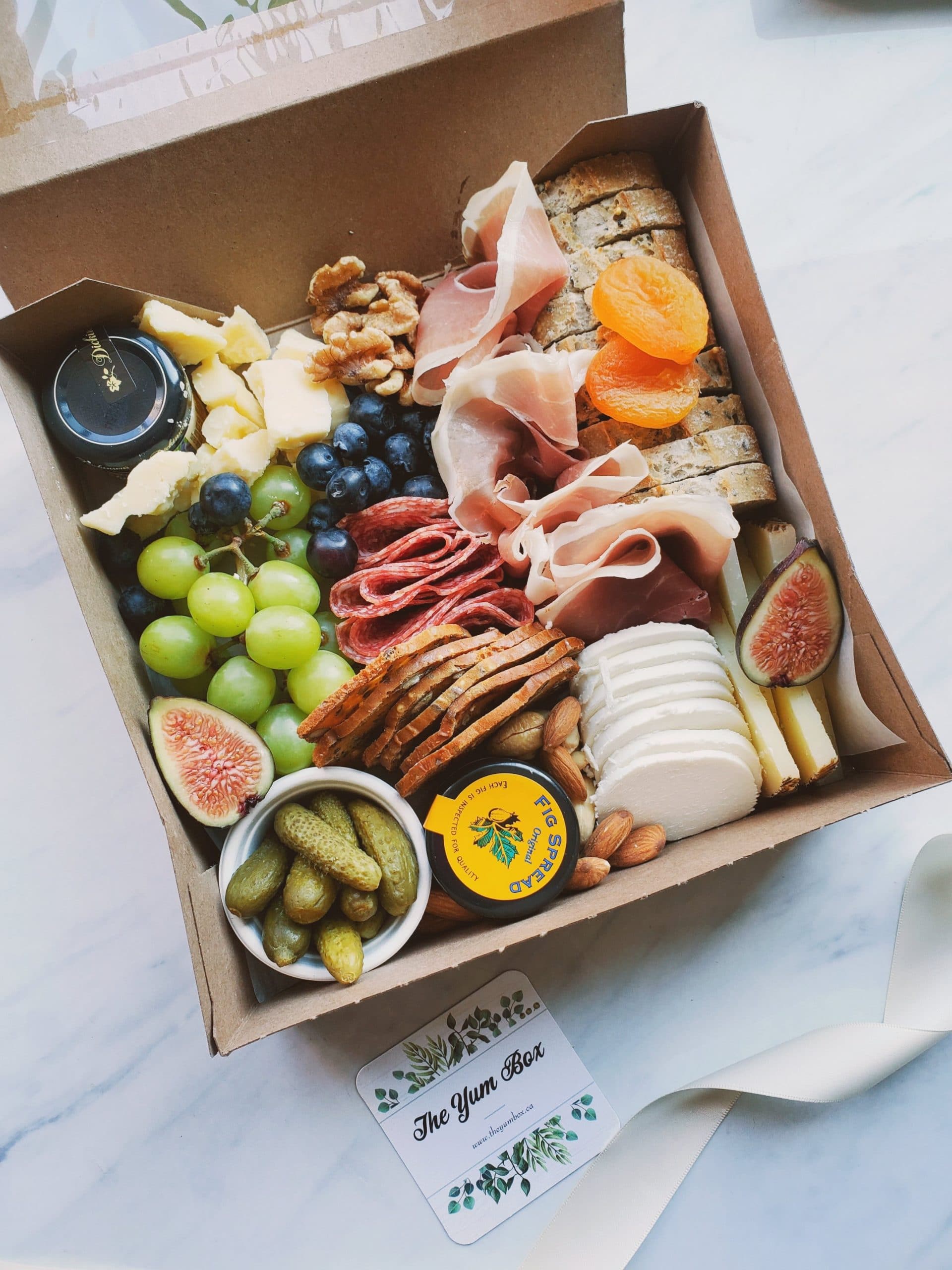 individual cheese and charcuterie boxes 