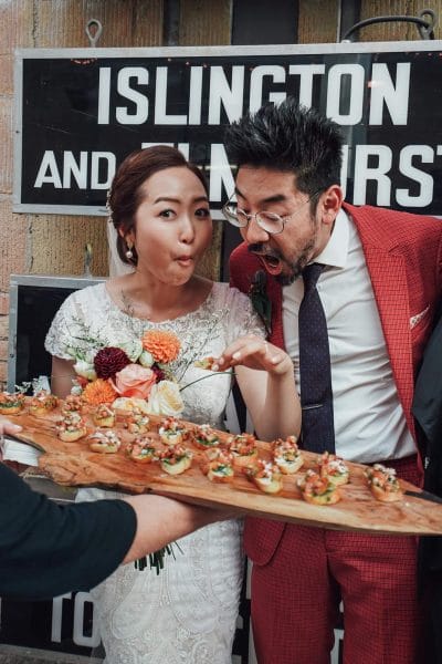fun wedding day